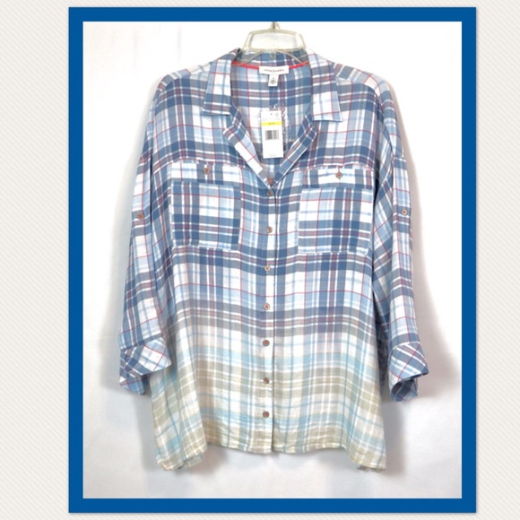 Vintage America button down shirt - Picture 1 of 4